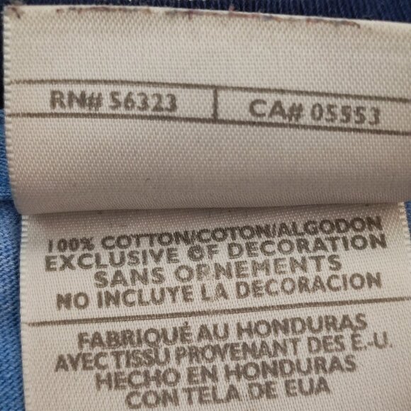 Nike short sleeve T-shirt blue with graphic design boys size S - Picture 5 of 7